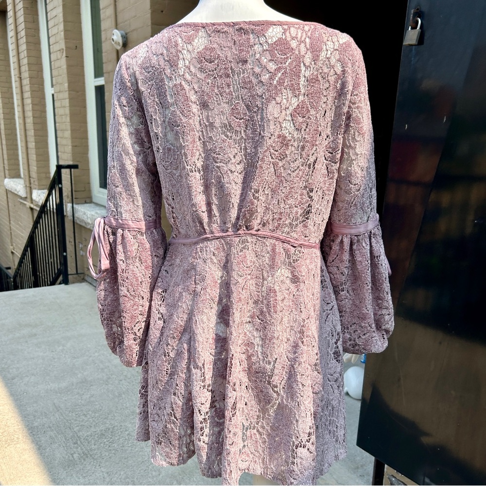 FREE PEOPLE RUBY LACE DRESS SMALL - Picture 6 of 10